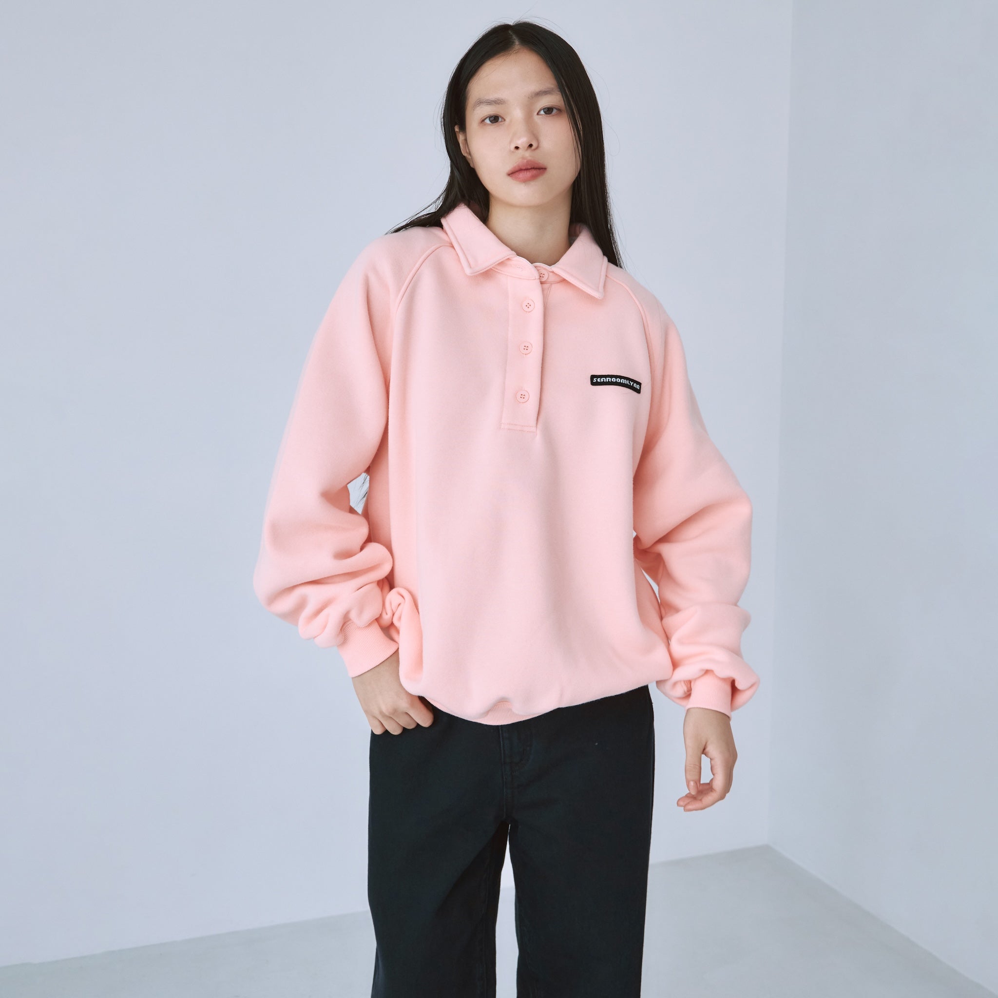 Mini Logo Volume Sweat ポロトップス