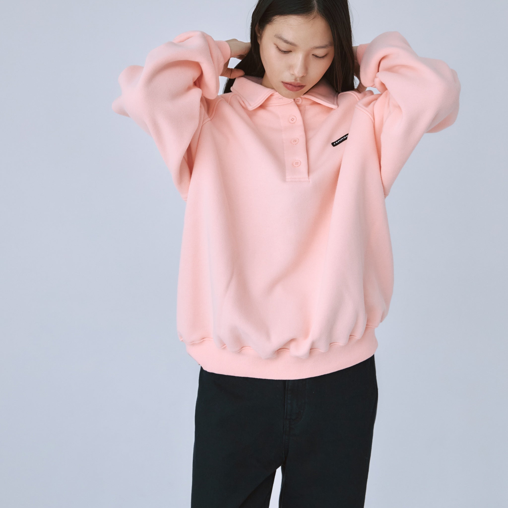 Mini Logo Volume Sweat ポロトップス