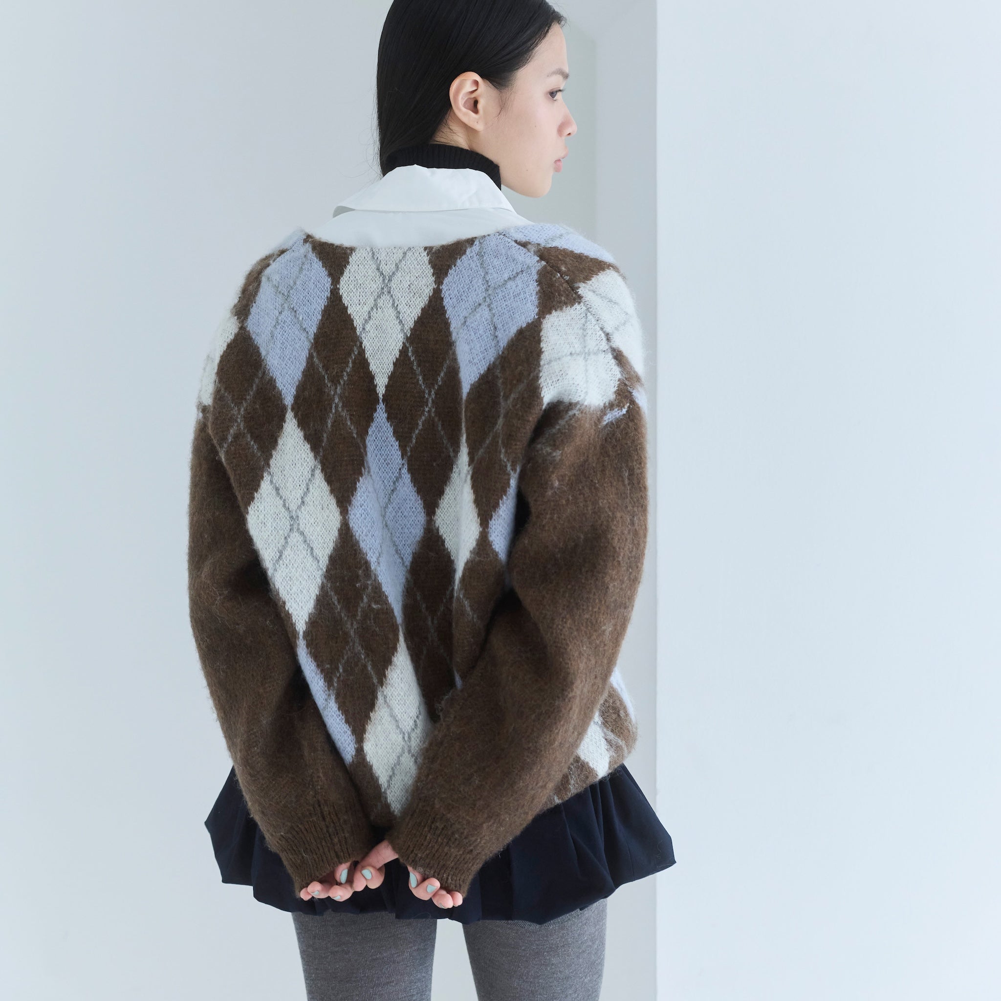 Woolモヘヤカーディガン