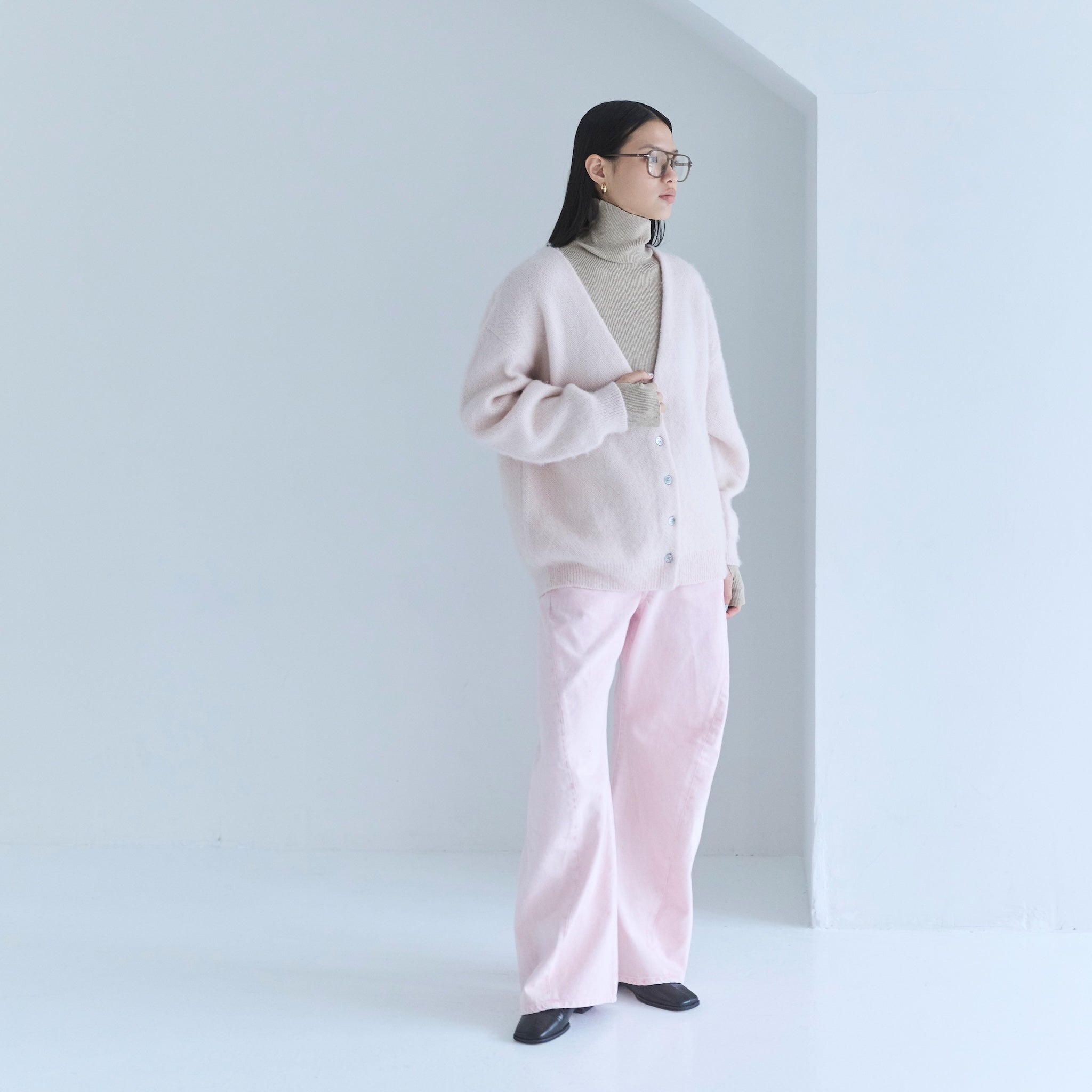 Woolモヘヤカーディガン