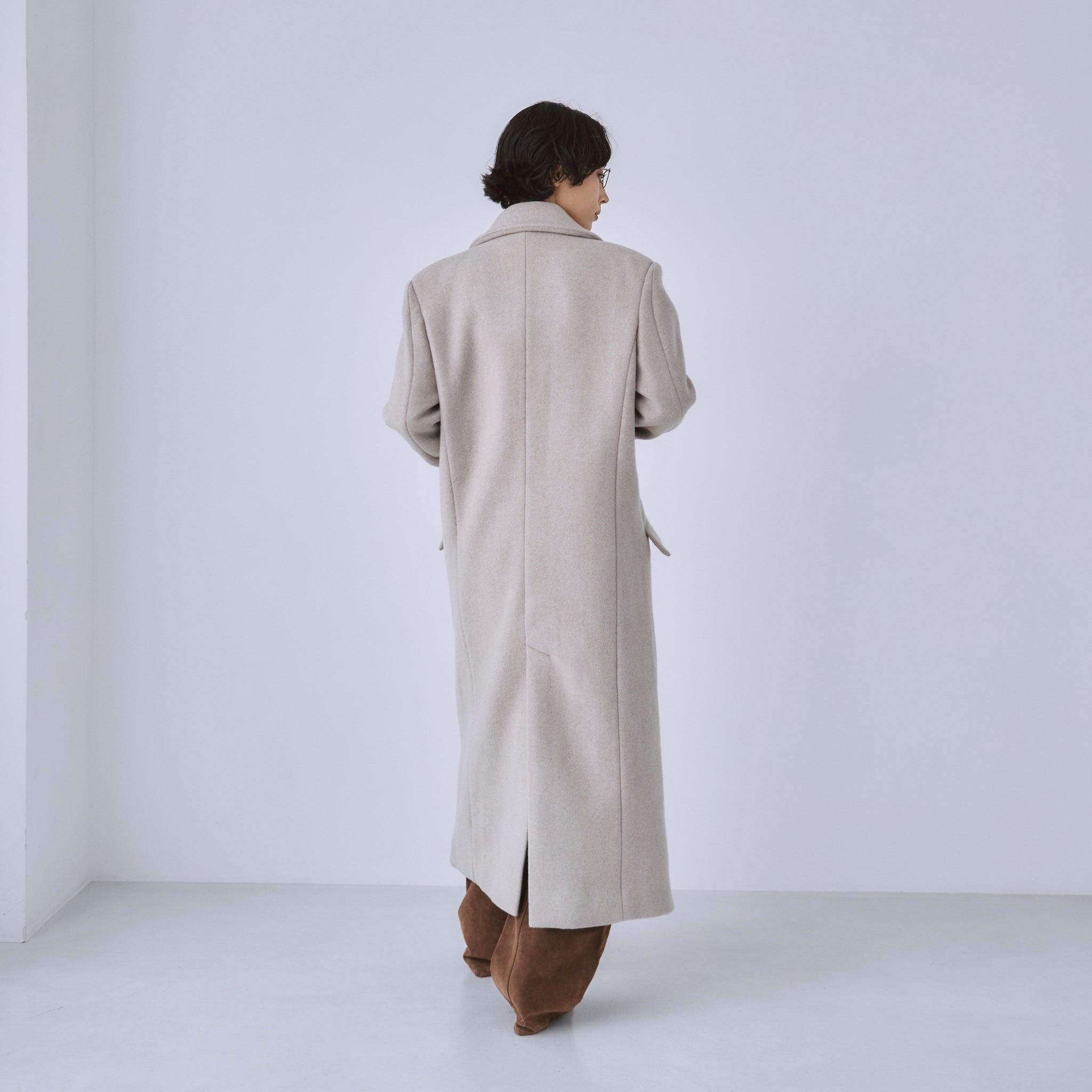 2FACE Woolダブルロングコート