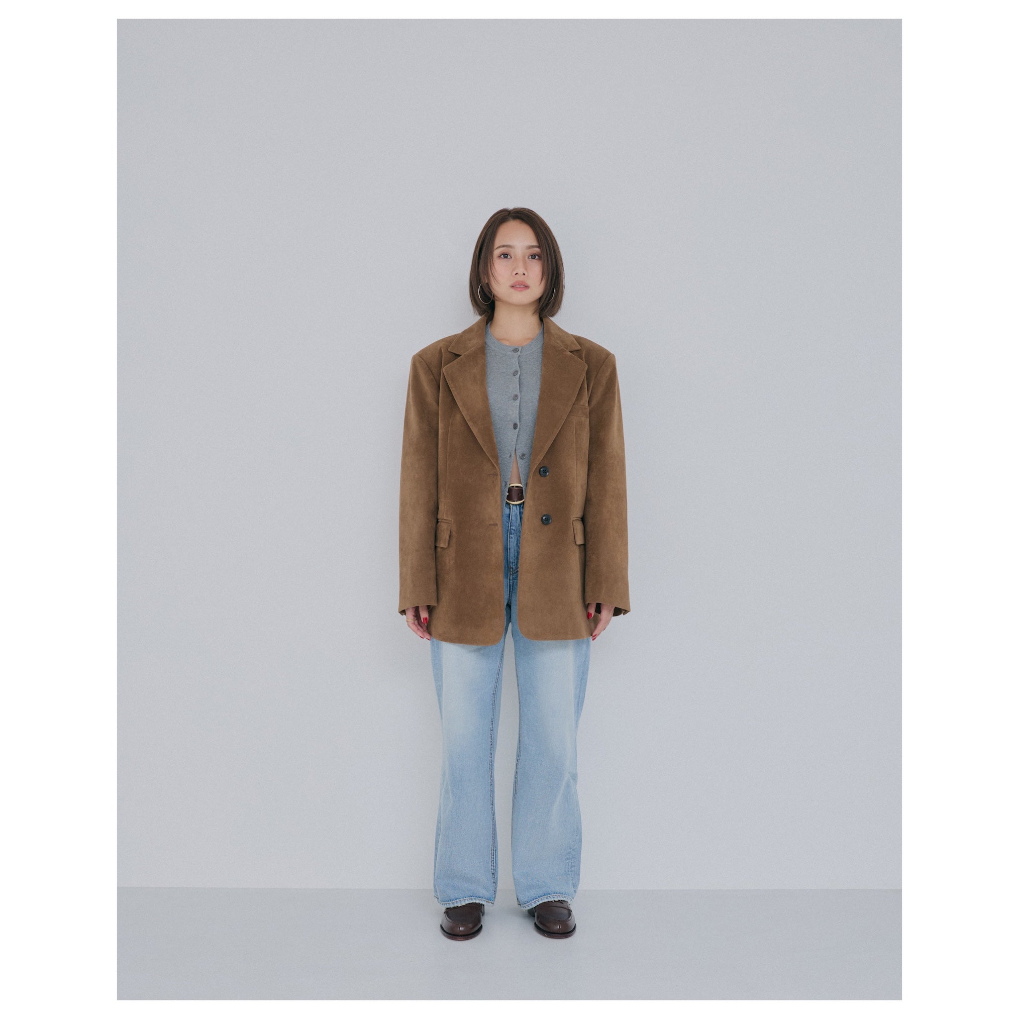 collab suede-like over jacket