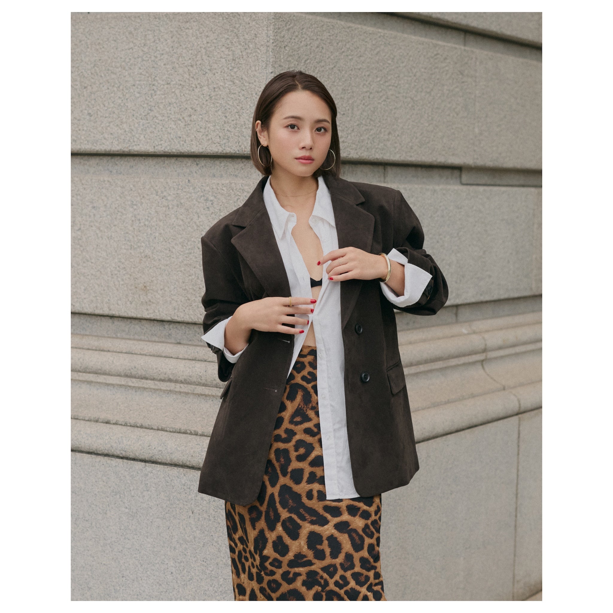 collab suede-like over jacket