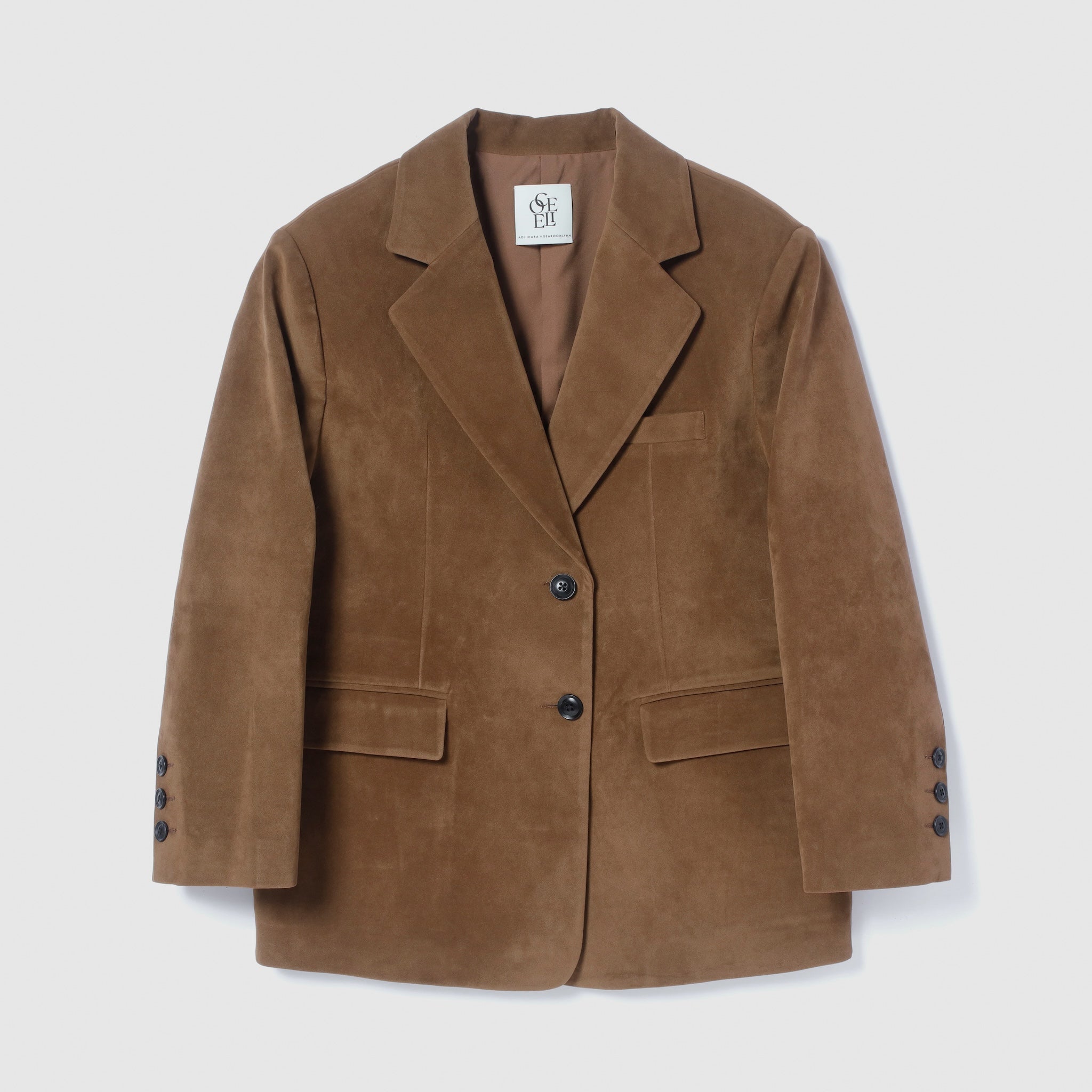 collab suede-like over jacket