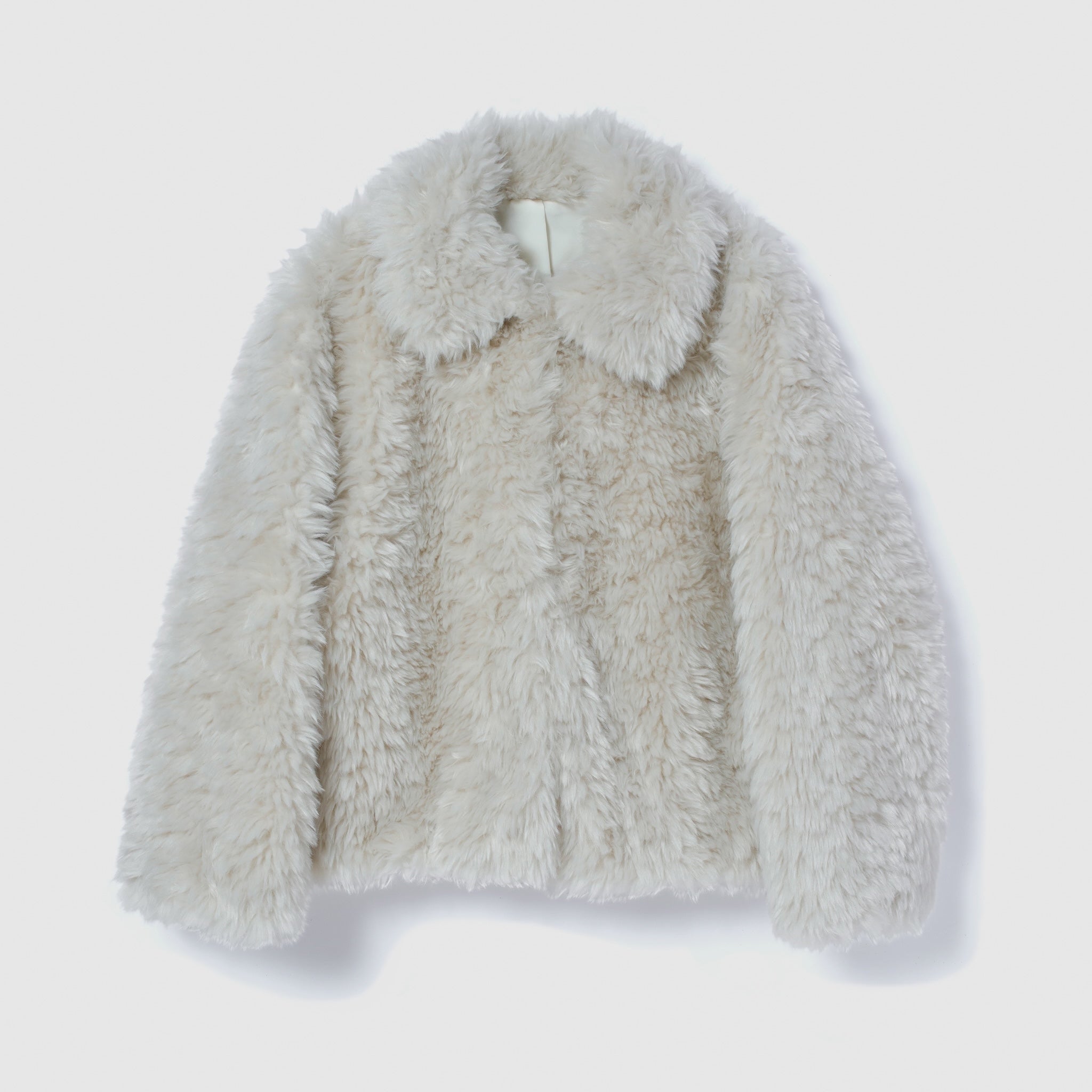 fur coat with collar and chibi collar