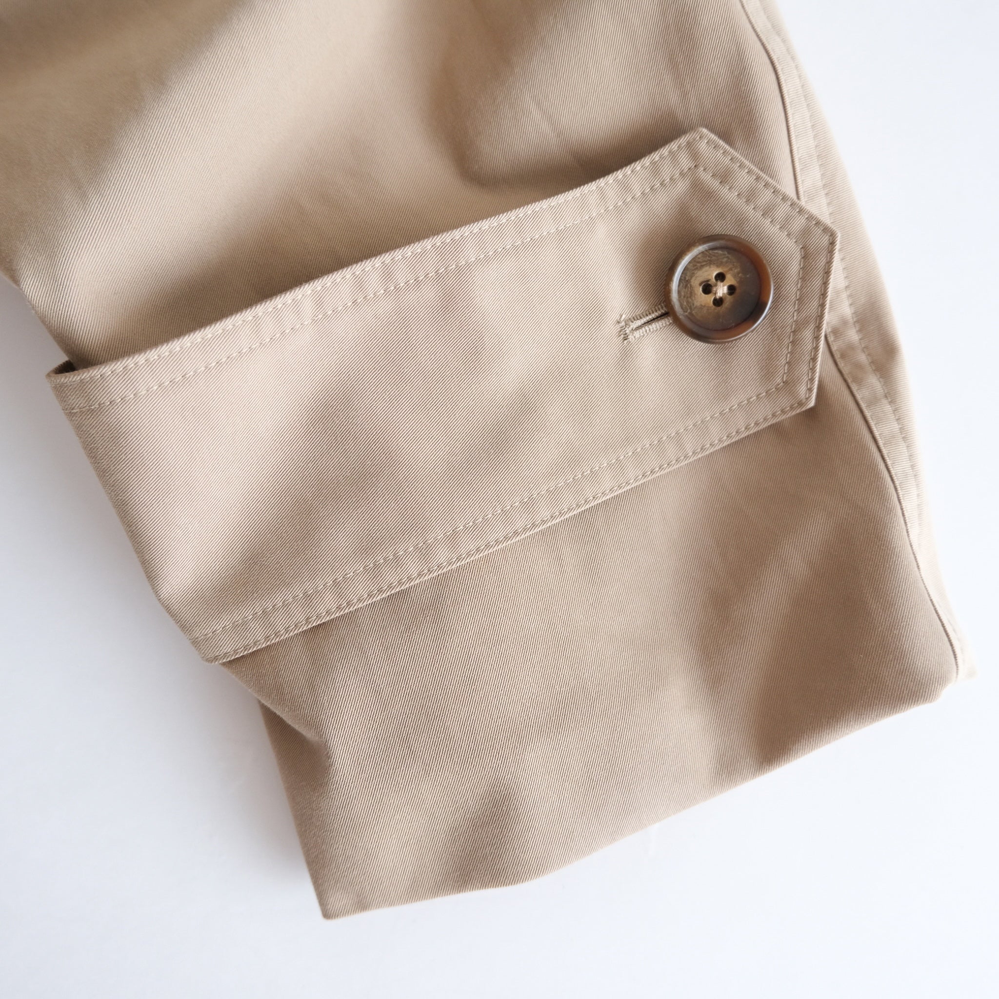 Multi collarショートトレンチコート