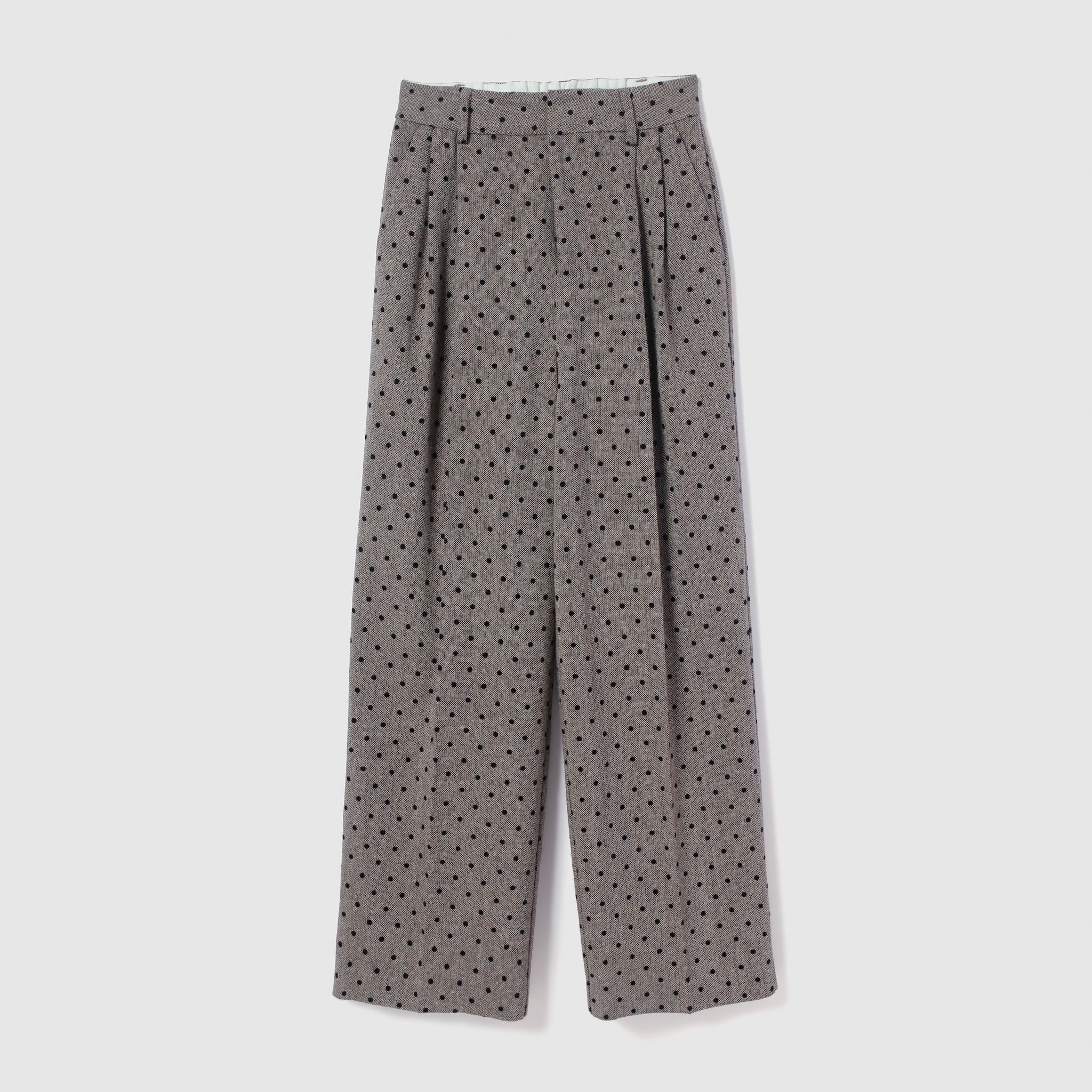 Tweed 2tuckスラックス