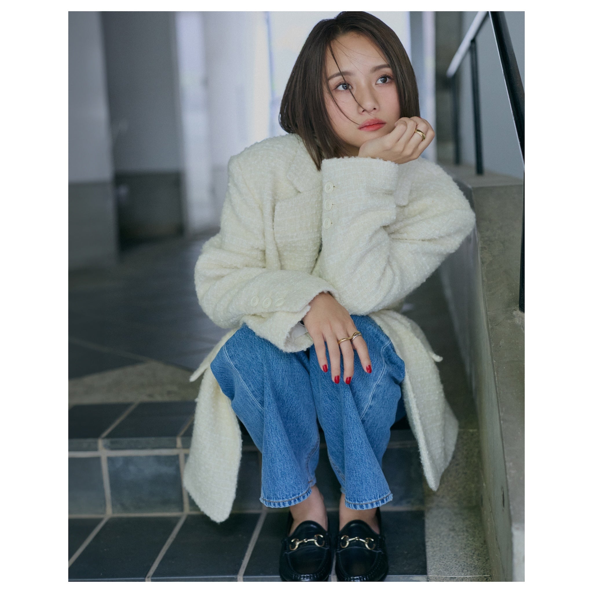 Collab High Waist Straight SRN02
