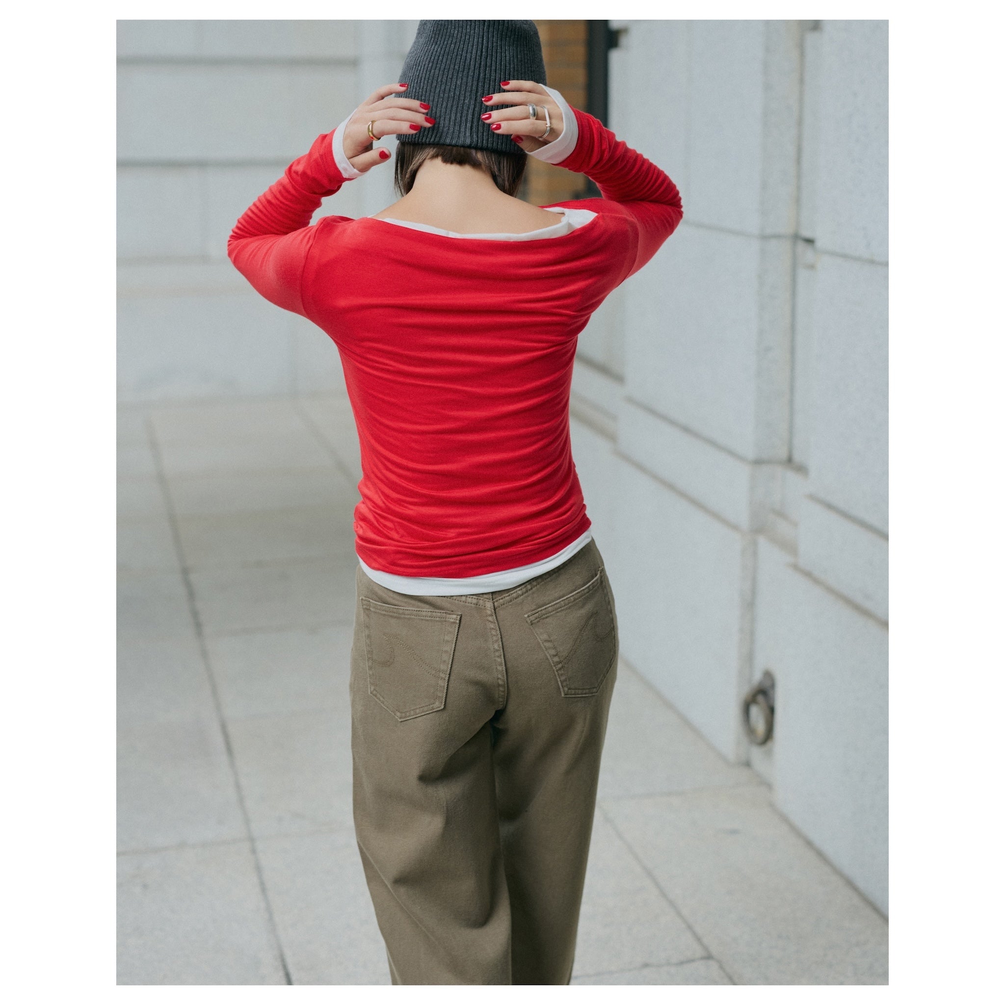 Collab High Waist Straight SRN02