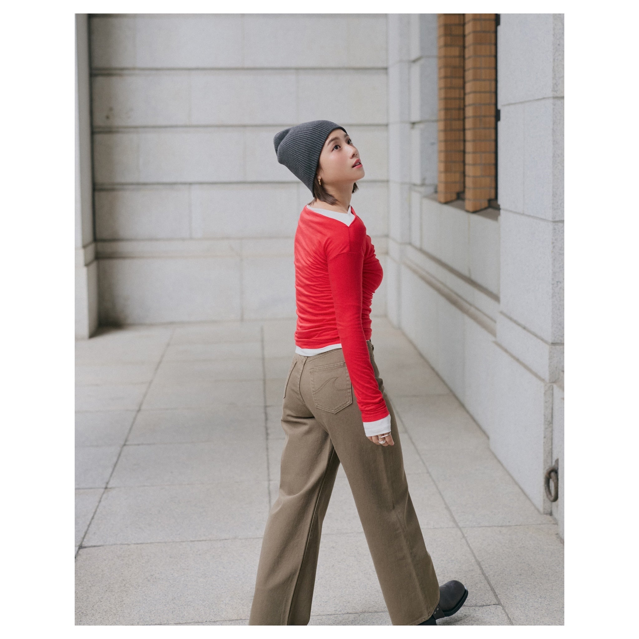 Collab High Waist Straight SRN02