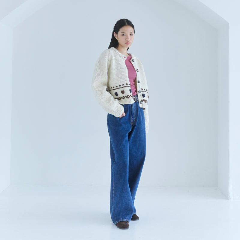 Wide-waisted low-rise baggy SRN05