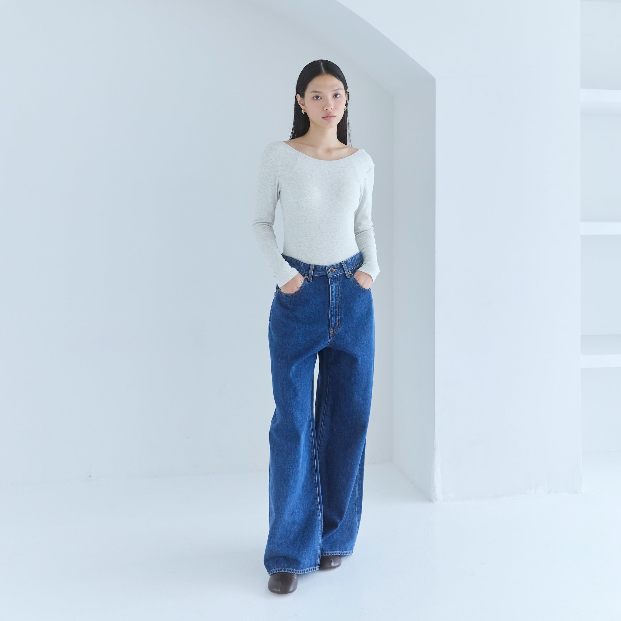 ワイドウエストローライズバギー SRN05