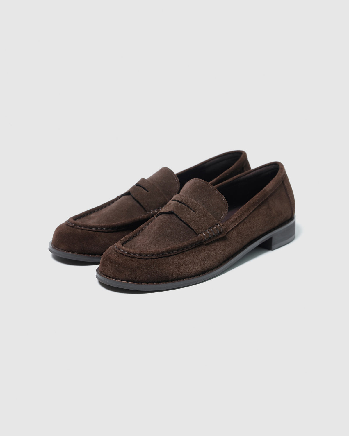 PLAIN suede loafers