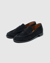 PLAIN suede loafers