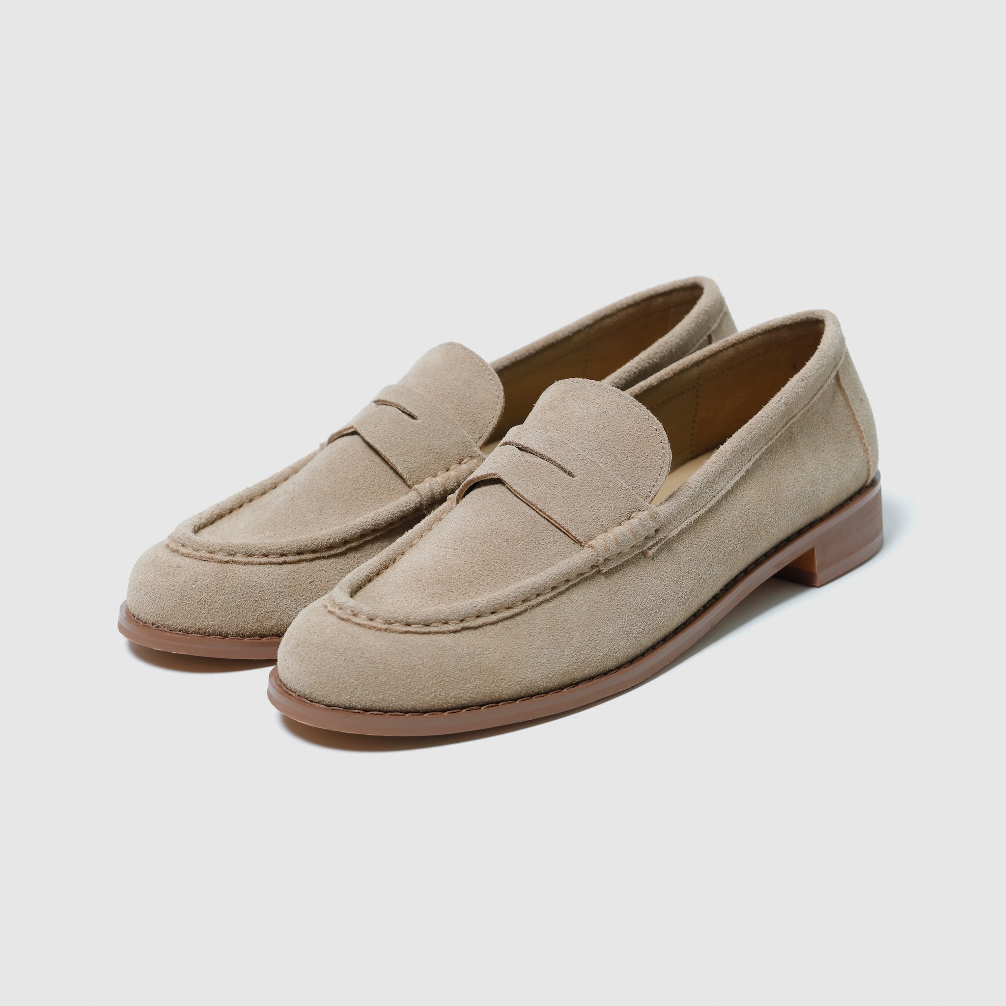 PLAINスエードローファー