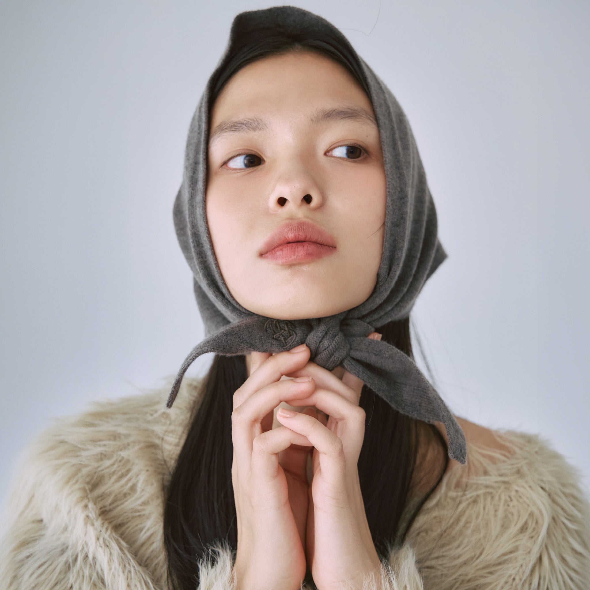 cashmere mix スカーフ