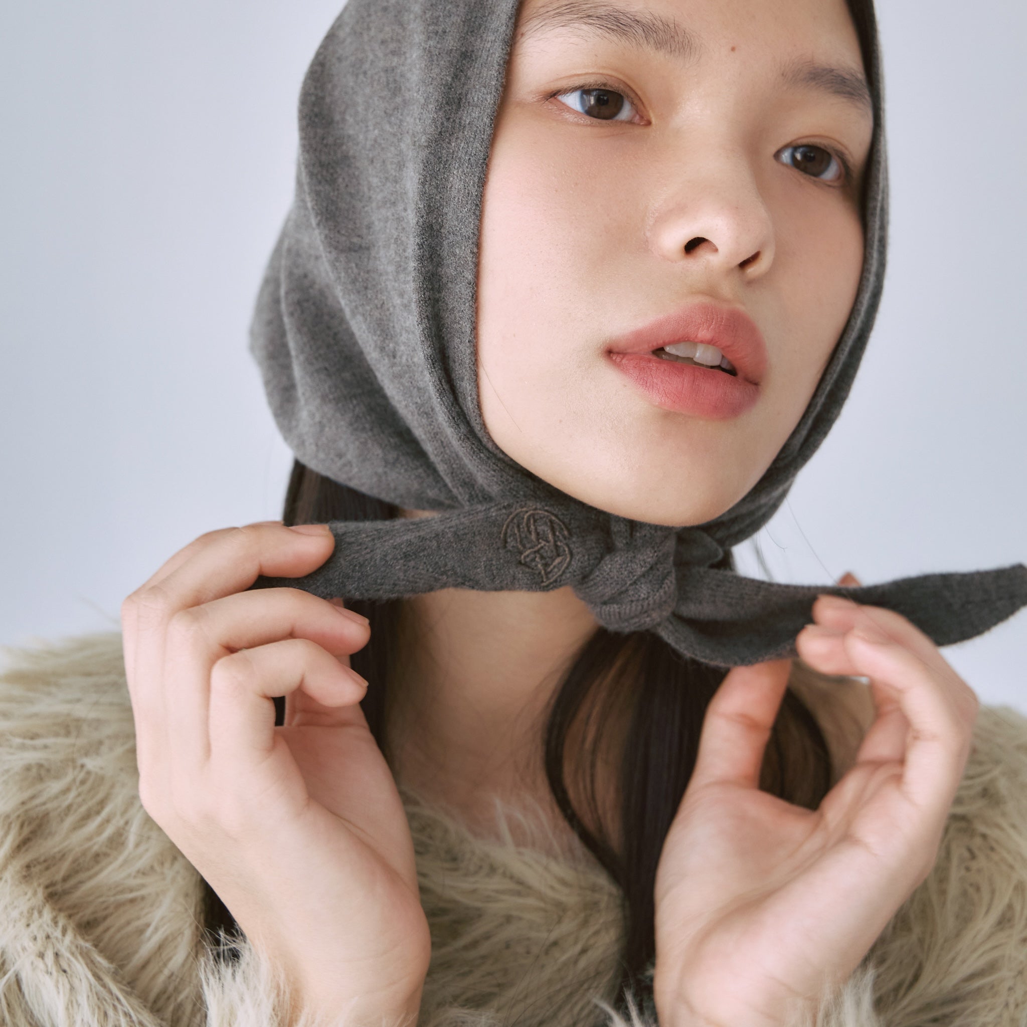 cashmere mix スカーフ