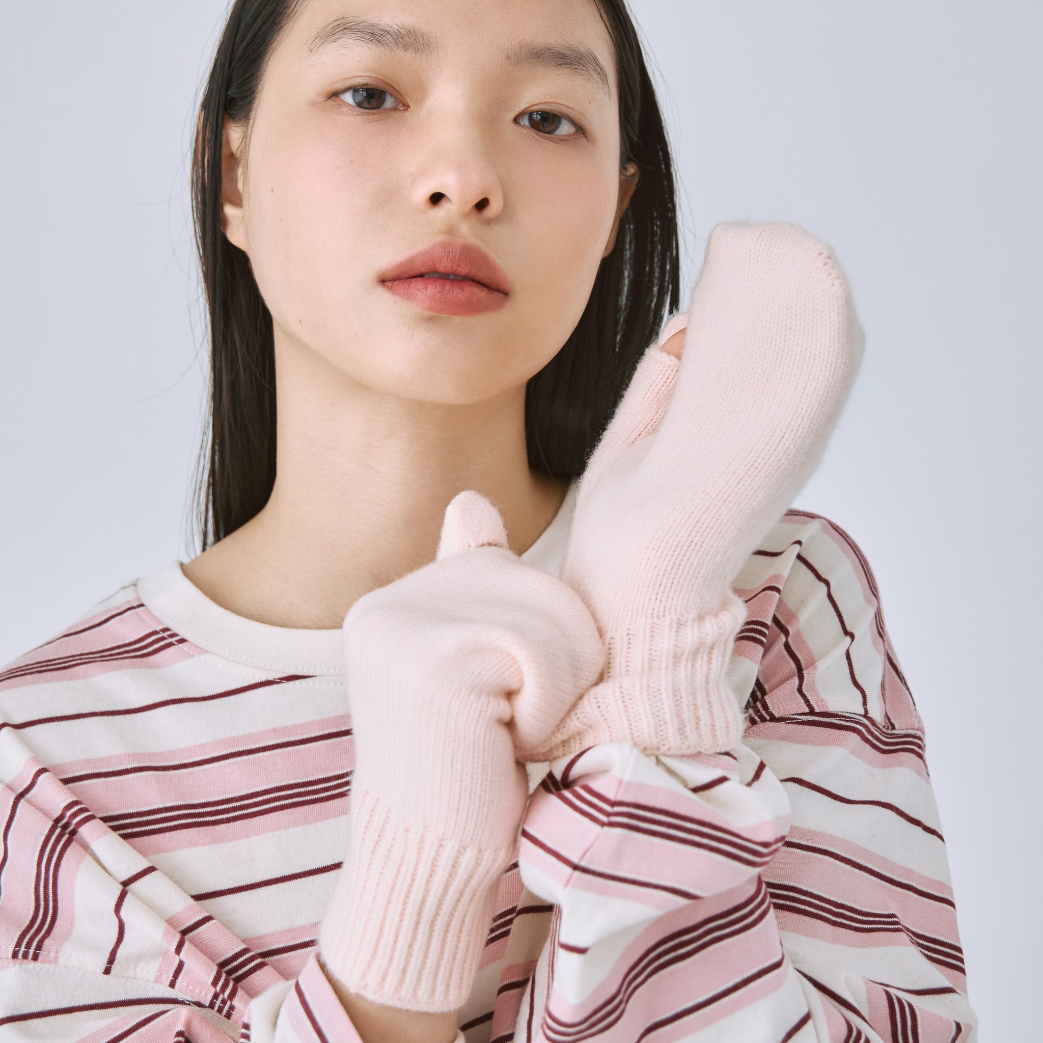 cashmere mix mittens