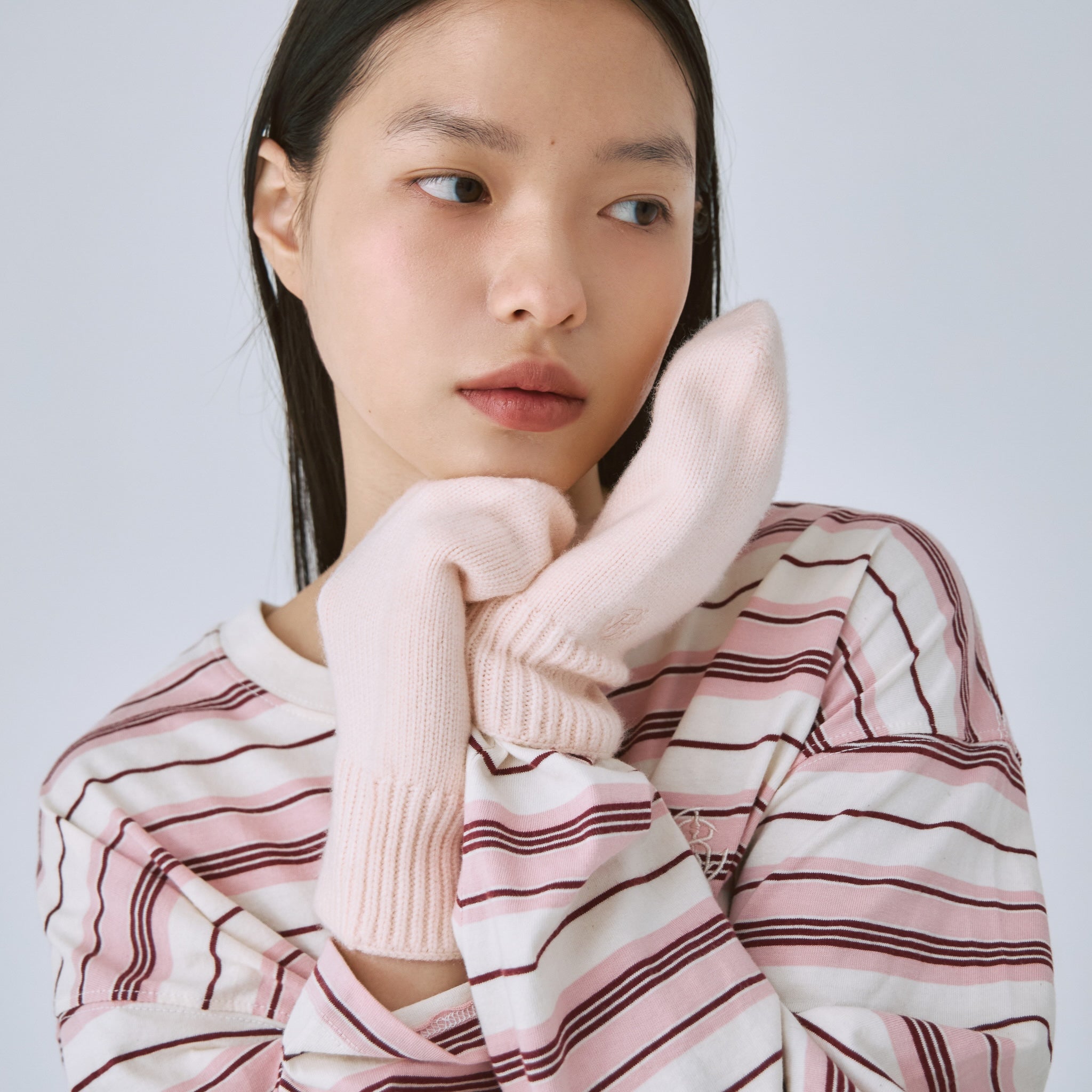 cashmere mix mittens