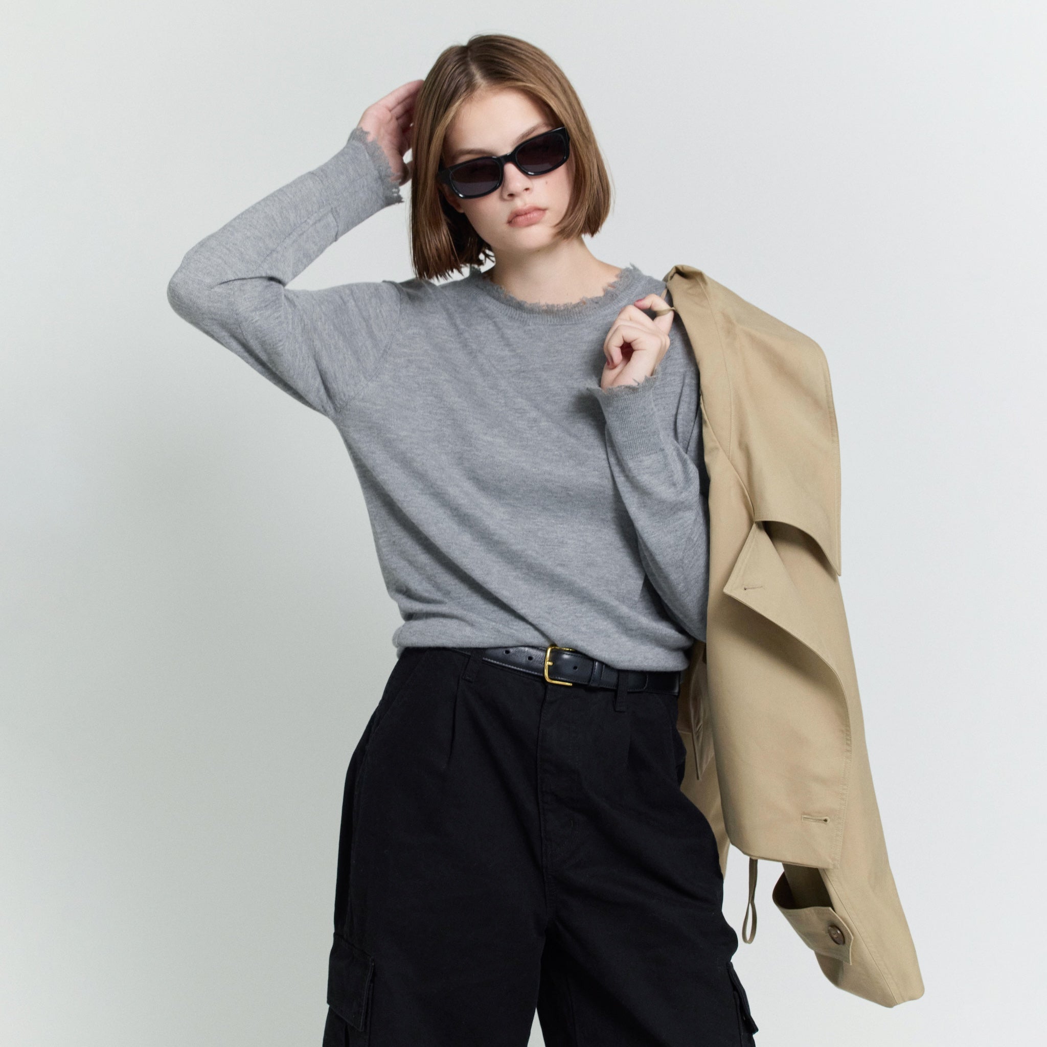 Silkytouch Crush Knitトップス