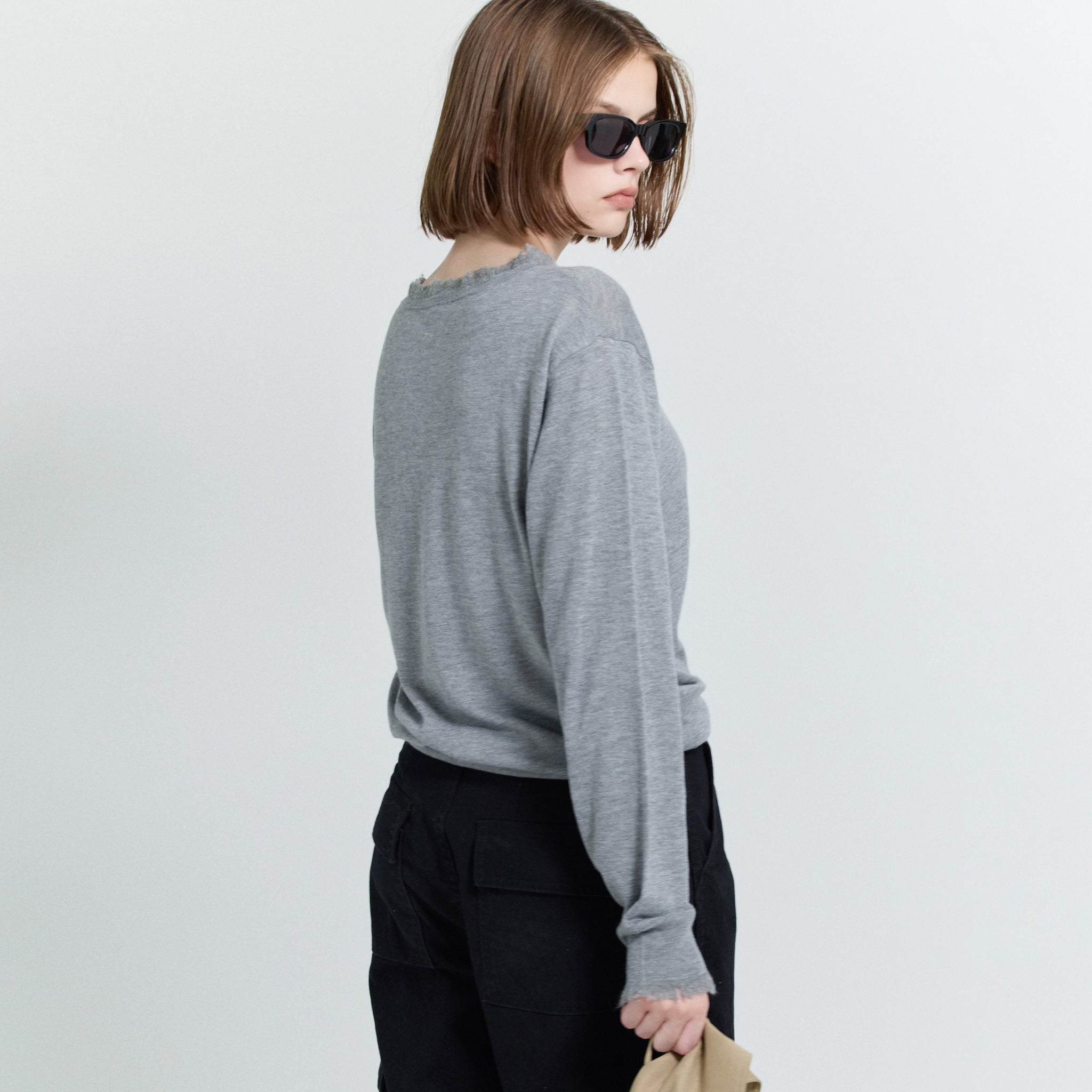Silkytouch Crush Knitトップス
