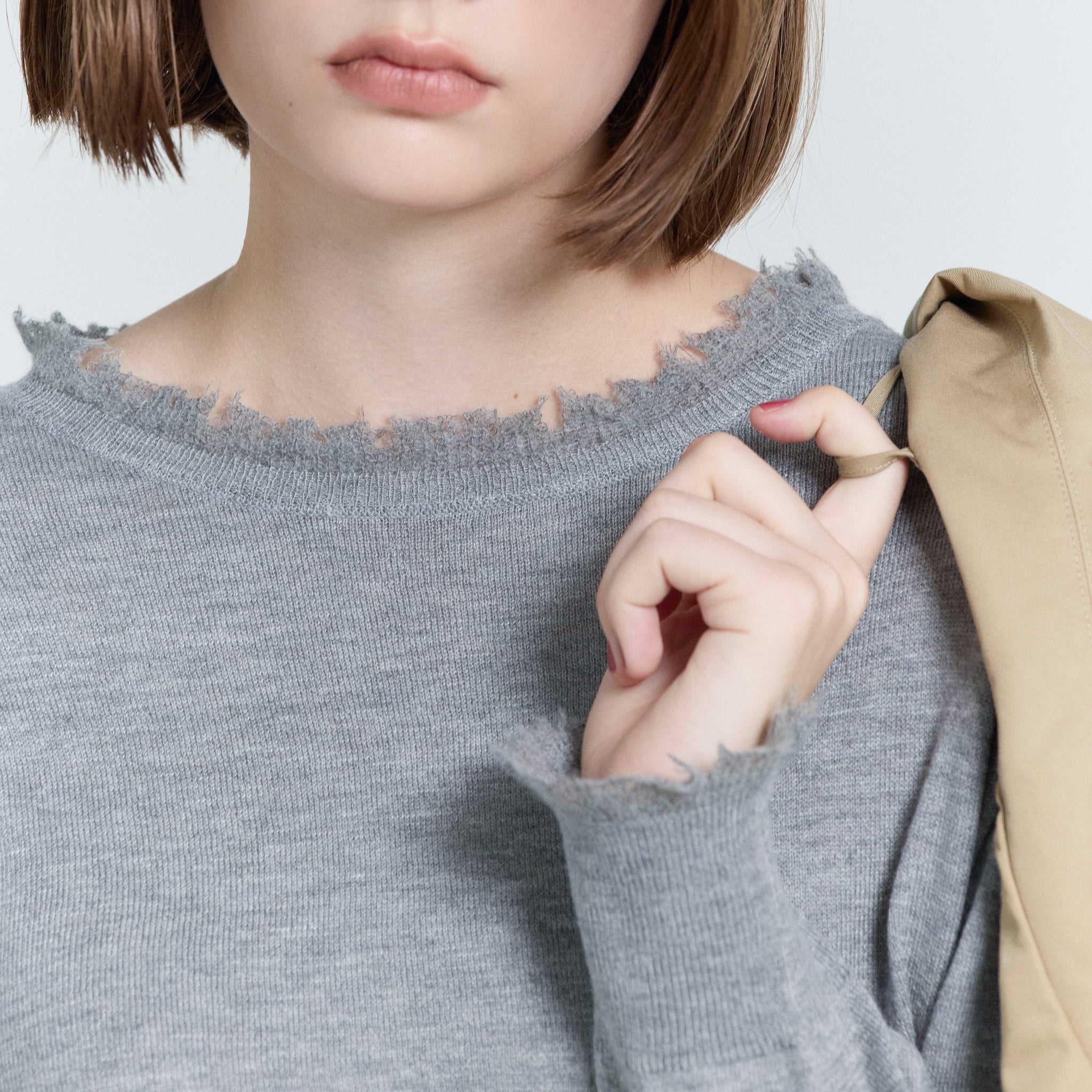 Silkytouch Crush Knitトップス