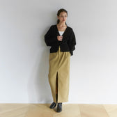 Clear Cotton Knit Cardigan