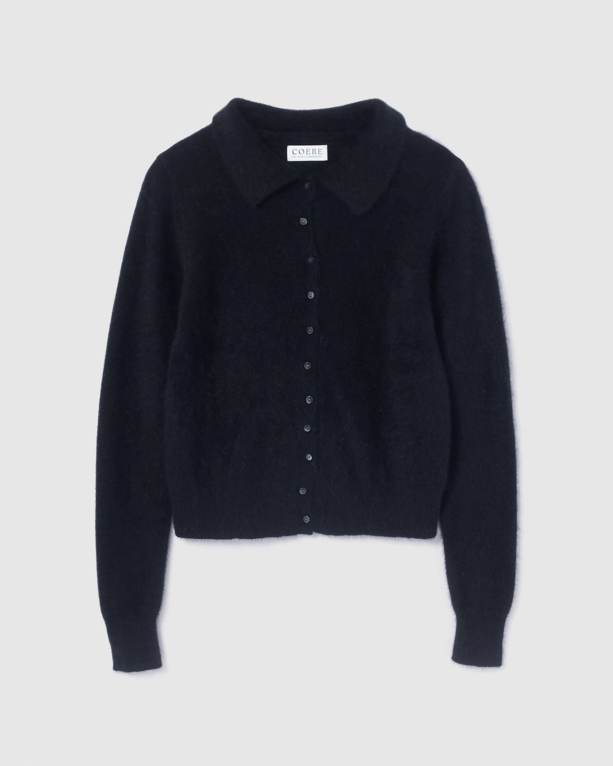 collab Fox Woolボロカーディガン