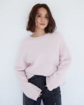 collab Fox Cashmereニットプルオーバー
