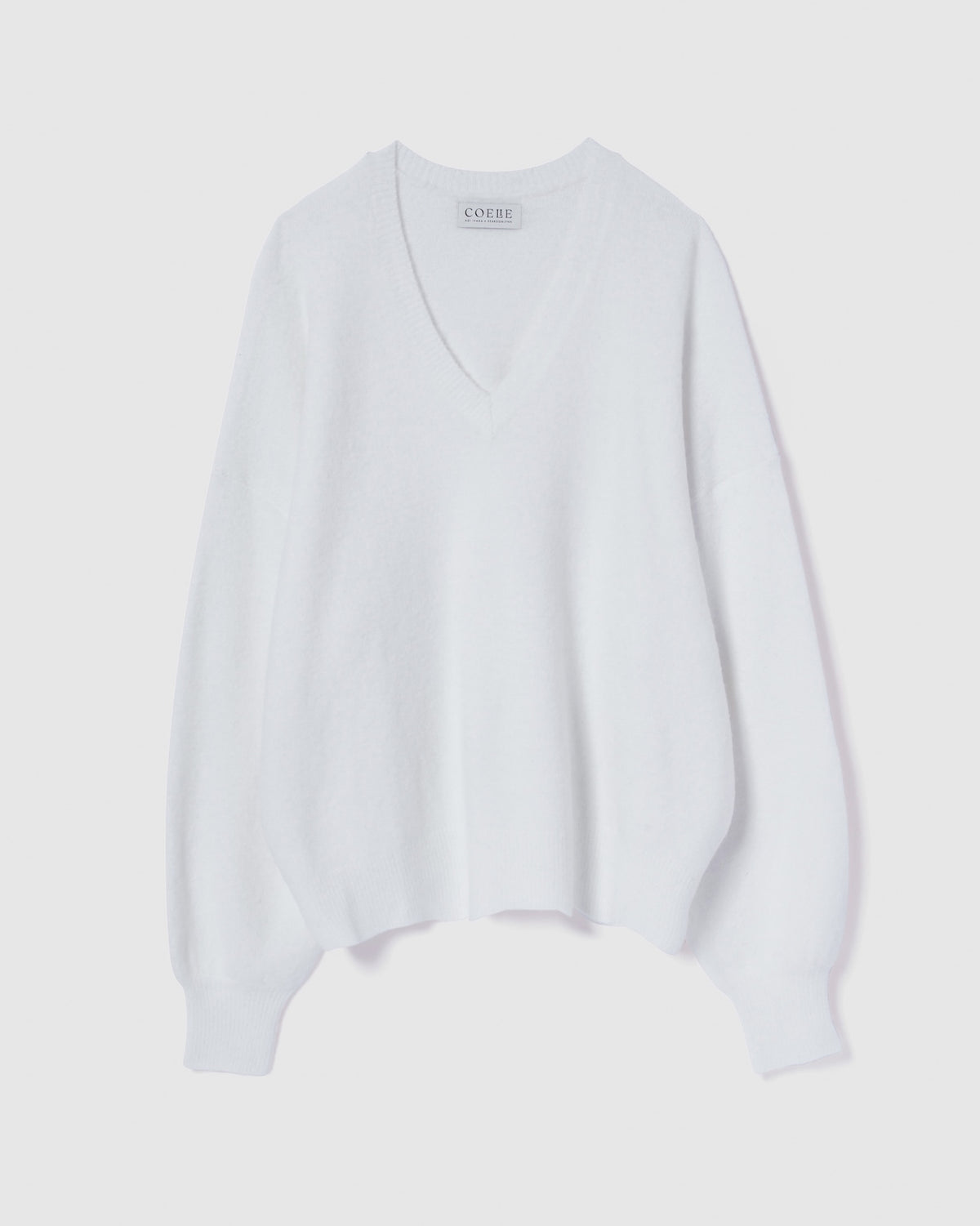 collab Basic Vネックニットトップス