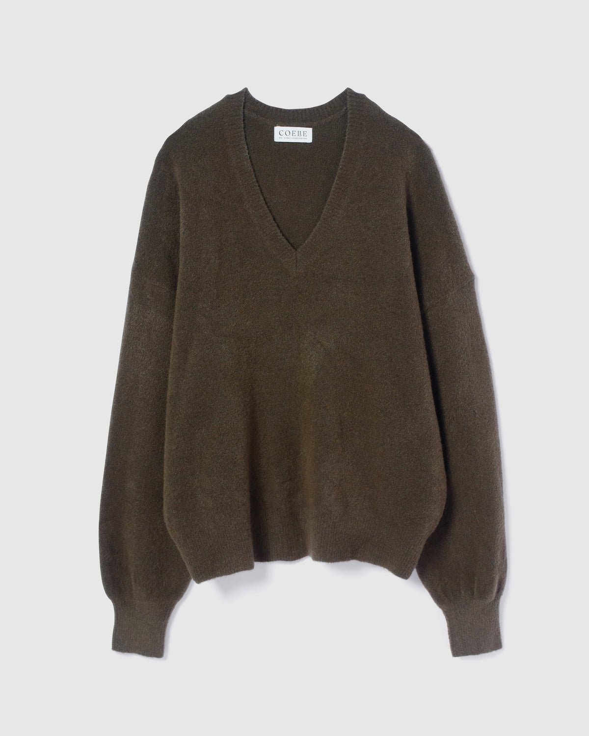 collab Basic Vネックニットトップス
