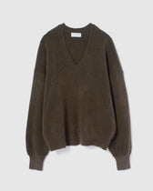 collab Basic Vネックニットトップス