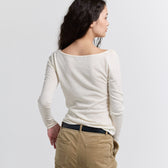 Drape Neck Knitトップス