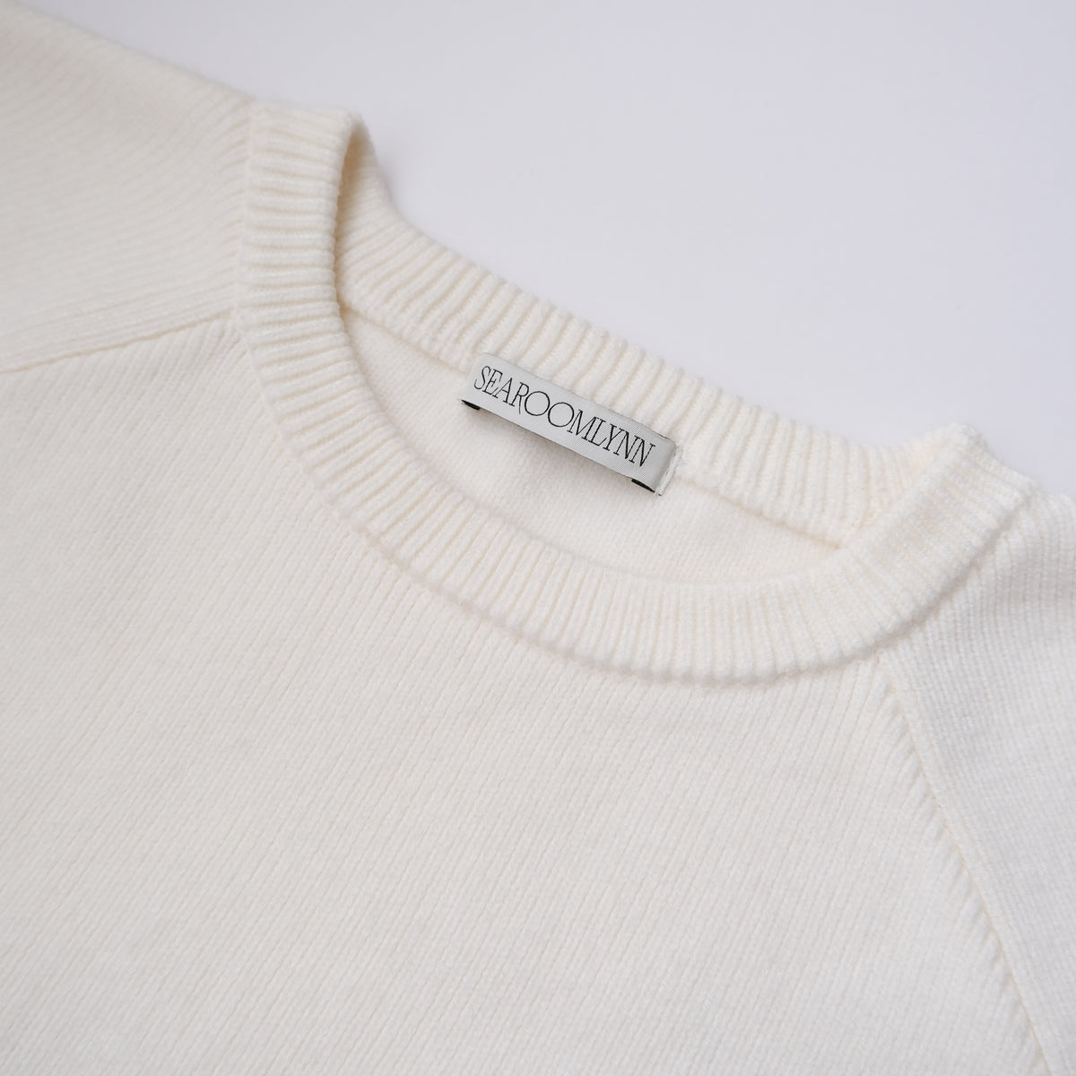パワーショルダーFrontボタンKnitトップス