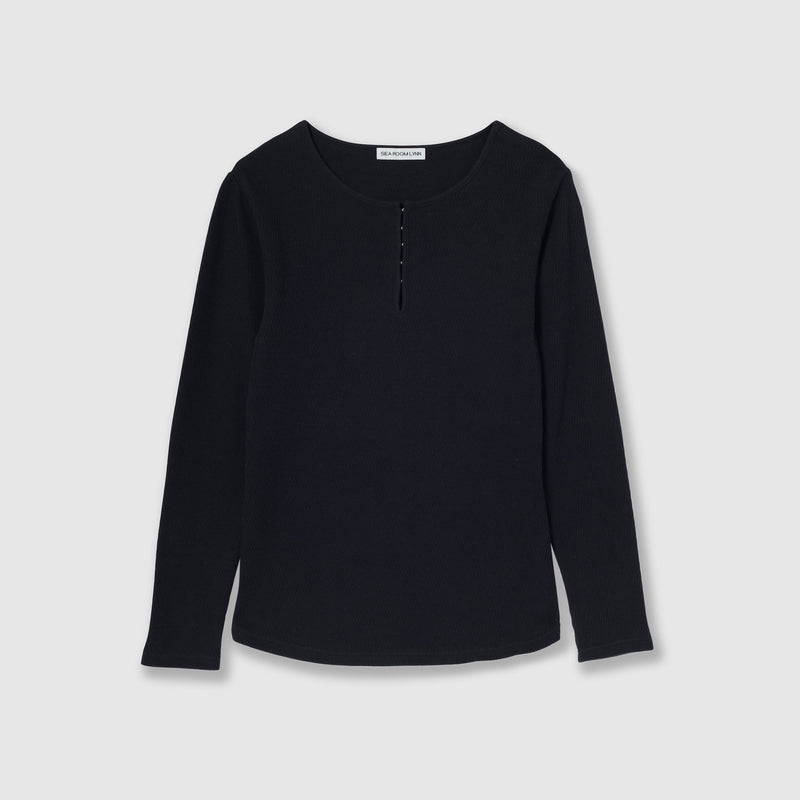 C/L Thermal Hook Henley Long Sleeve T-Shirt