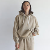 Volume Sweat Short Hoodie Pullover
