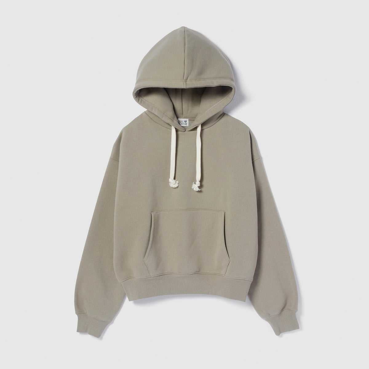 Volume Sweat Short Hoodie Pullover