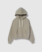 Volume Sweat Short Hoodie Pullover