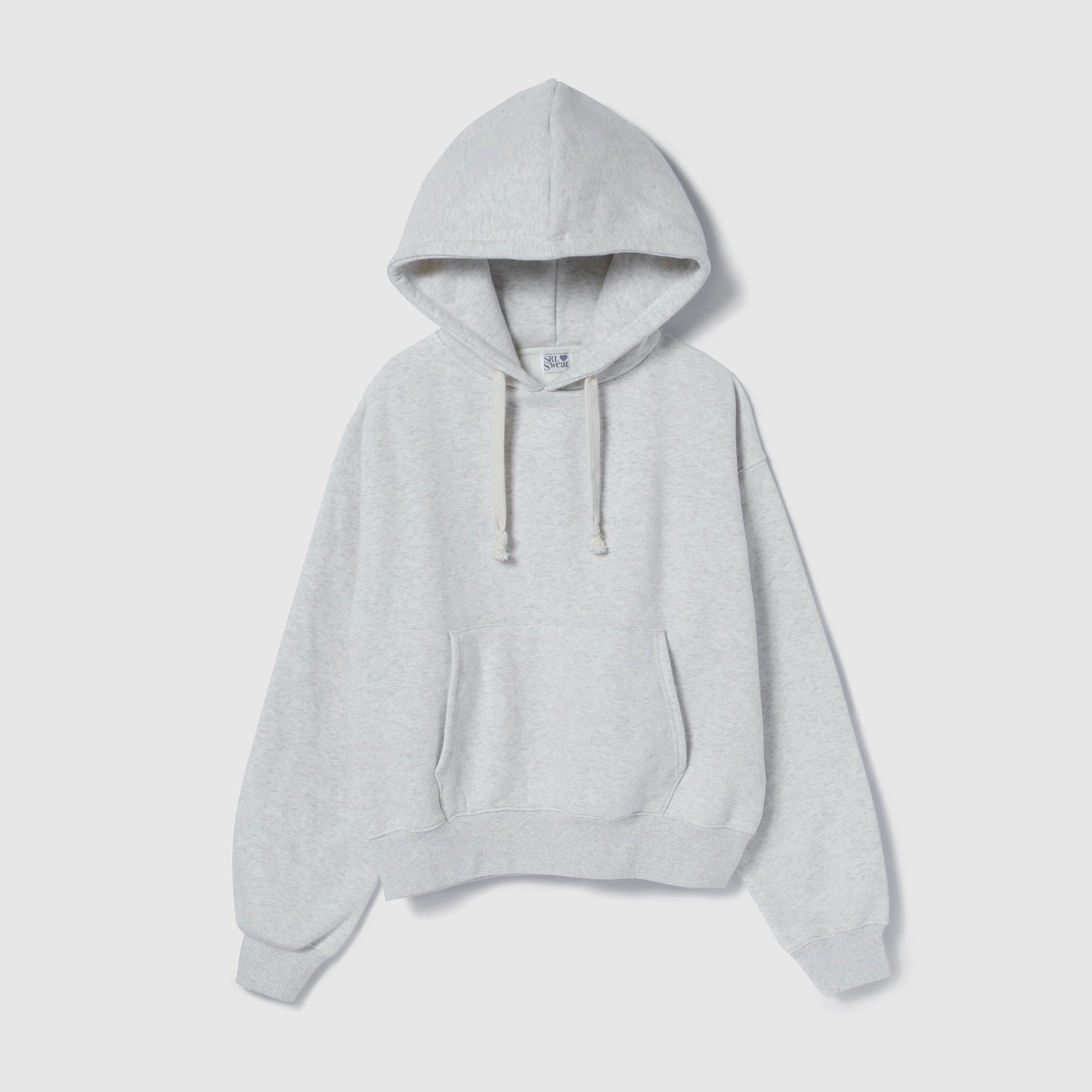 Volume Sweat Short Hoodie Pullover