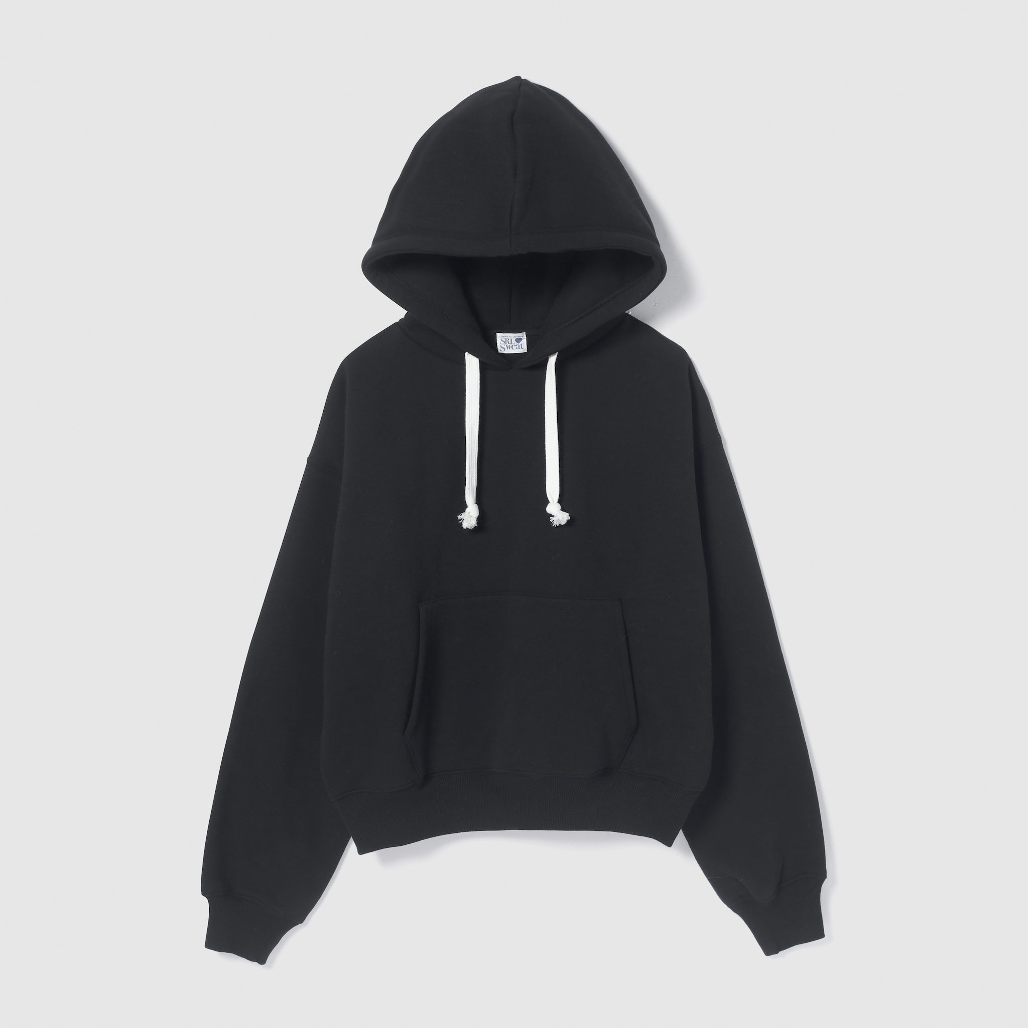 Volume Sweat Short Hoodie Pullover