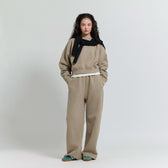 Volume Sweat ワイドパンツ