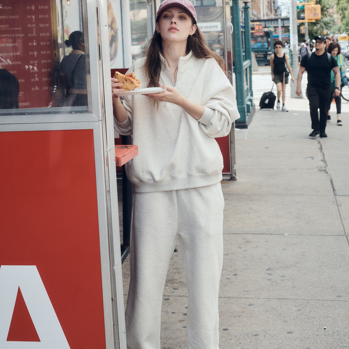 Volume Sweat Wide Pants