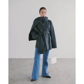 collab River Mid Stole Coat