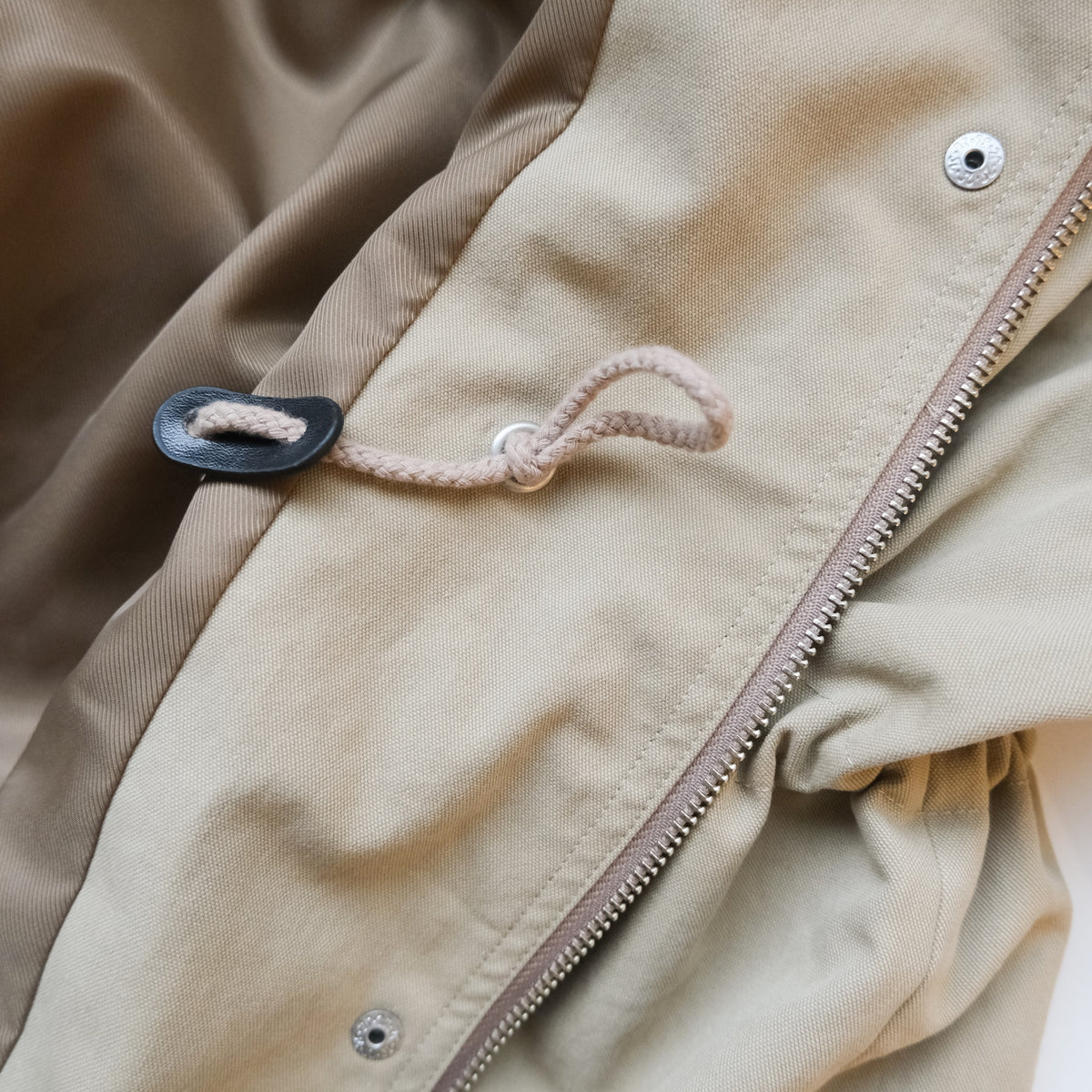 Fur collarドロストフィールドジャケット