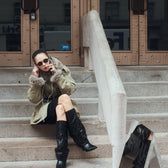 Fur collarドロストフィールドジャケット