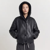 Big Hoodieムートンジャケット
