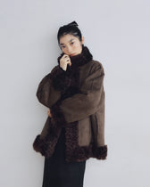 Poodleファーリバーシブルコート