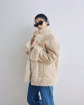 Poodleファーリバーシブルコート