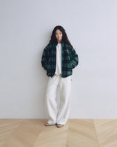 Sherpa Fleece Zip-up Blouson