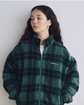 Sherpa Fleece Zip-up Blouson